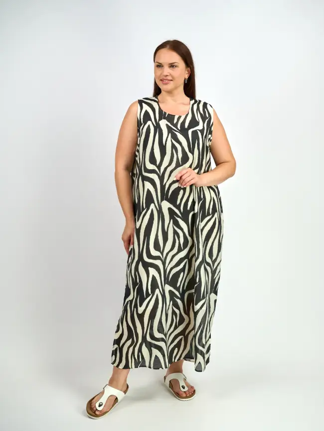 Сарафан ЭттоПлюс 0024-1 размеры 52- 58 фото 5