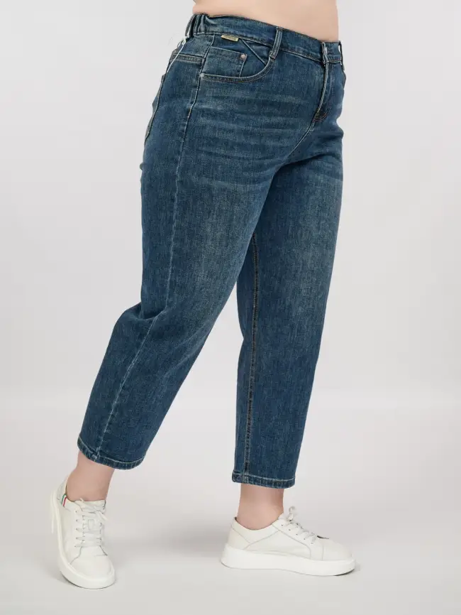 Джинсы 7/8, 9887 Размер 50-58 фото 8