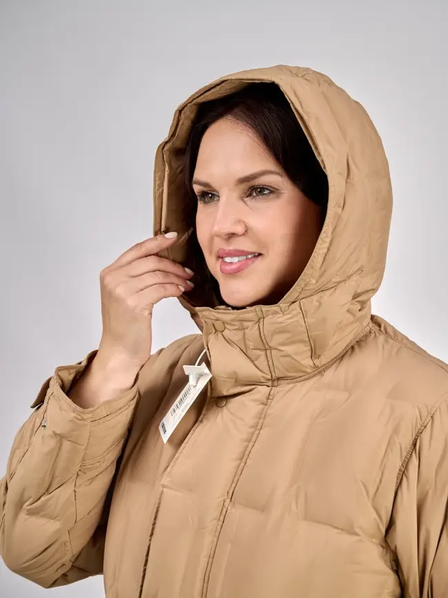 Пальто 4395 Размеры 48-56 фото 16