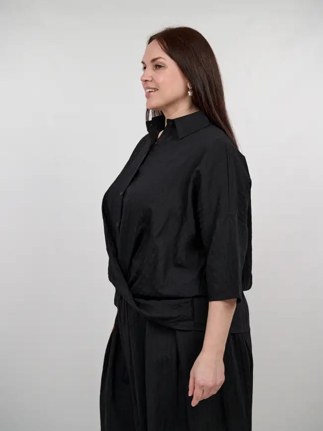 Блуза с коротким рукавом 88271 Размер 54-60 фото 23