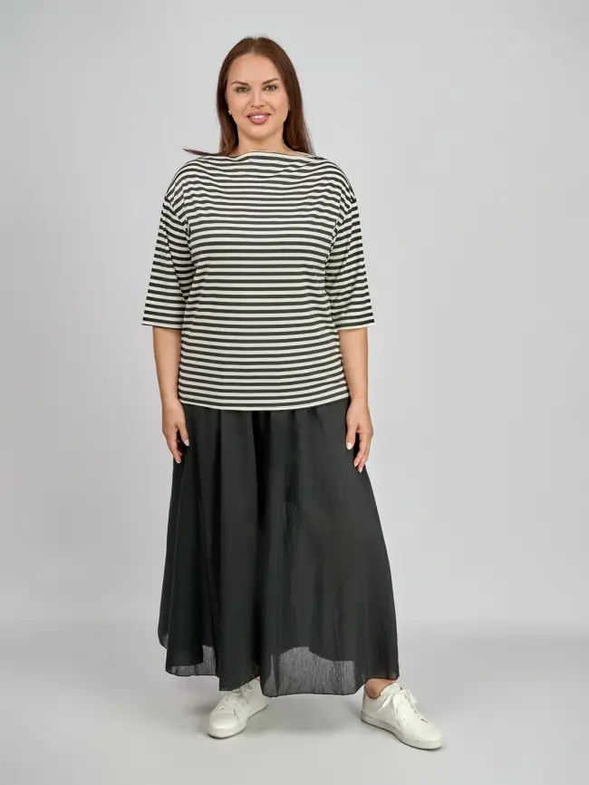 Лонгслив полоска ЭттоПлюс 1711 Размер 50-56 фото 5