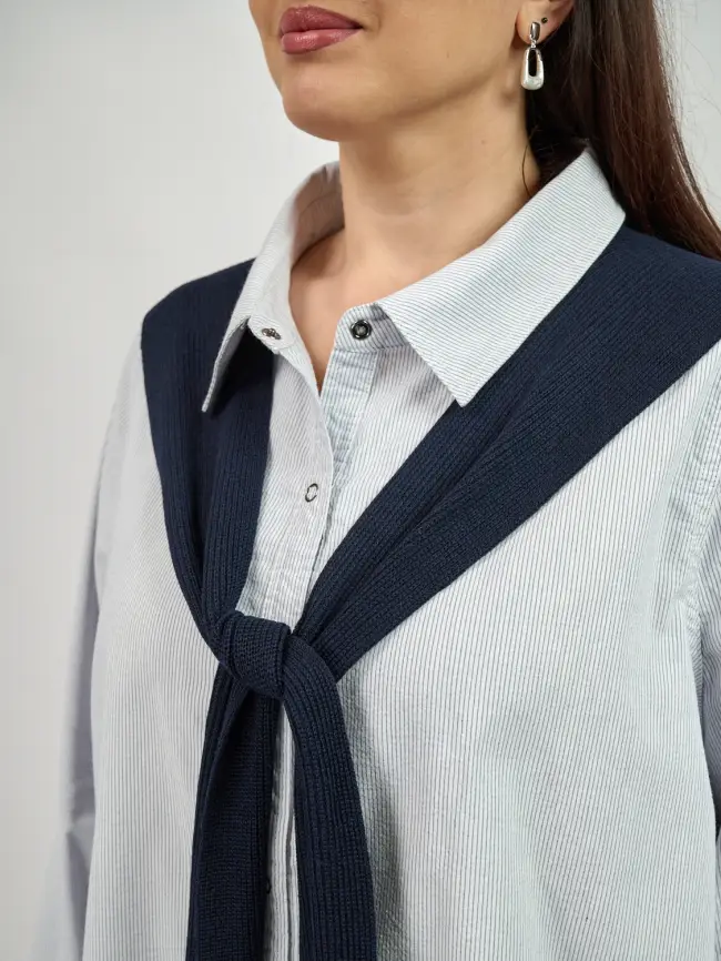 Рубашка 10368 Размер 50-58 фото 6