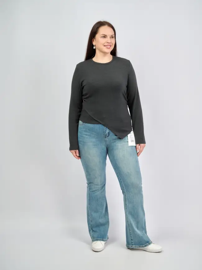 Лонгслив 25209 Размер 48-52 фото 33