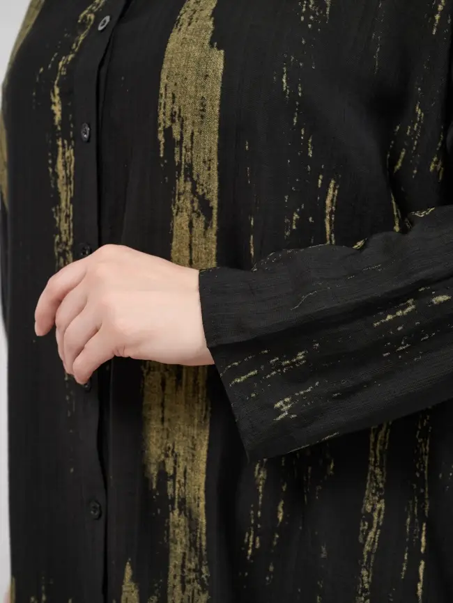 Платье рубашка ЭттоПлюс 22983 Размер 50-58 фото 9