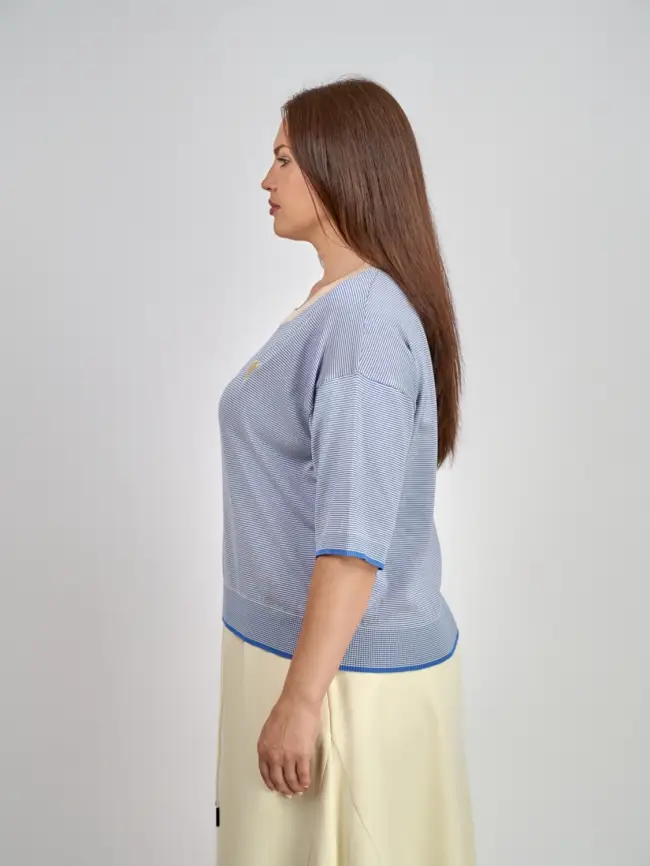 Джемпер облегченный ЭттоПлюс 25415 фото 27