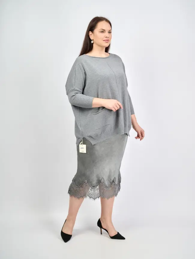 Джемпер 1444 Италия Размер 50-58 фото 9