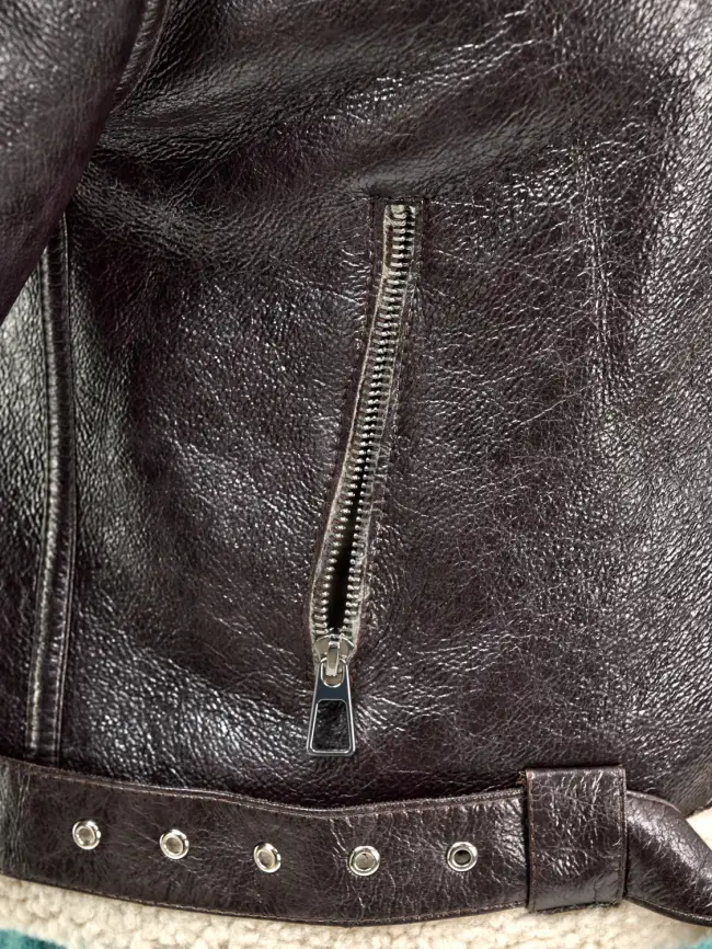 Дубленка авиатор 18907 Размер 50-54 фото 9