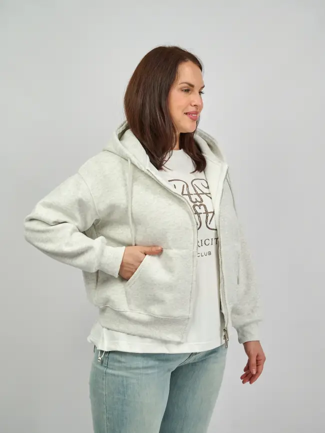 Худи зип утепленное 10 Размер 46-54 фото 30