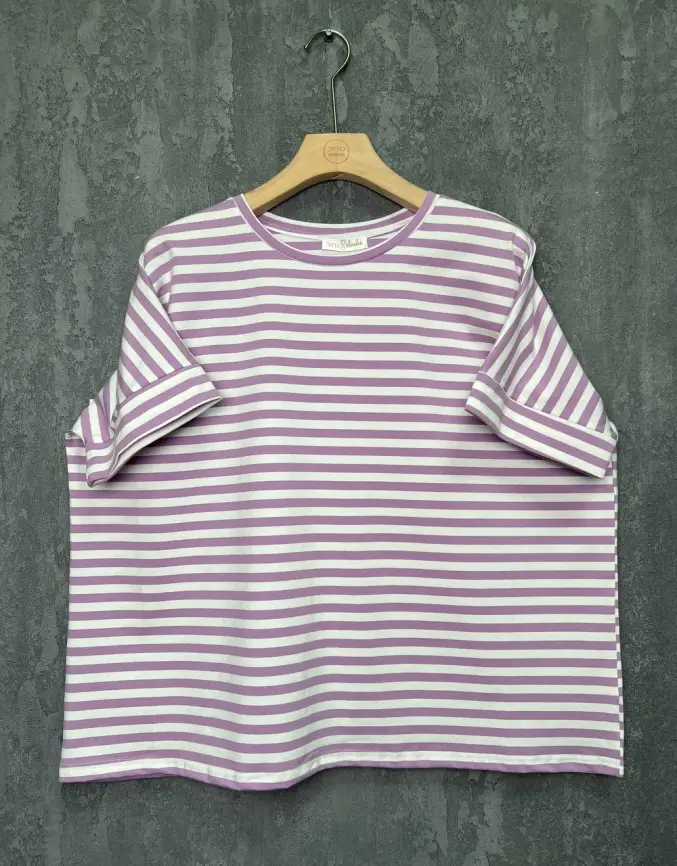 Футболка в полоску ЭттоПлюс 010-1 фото 35