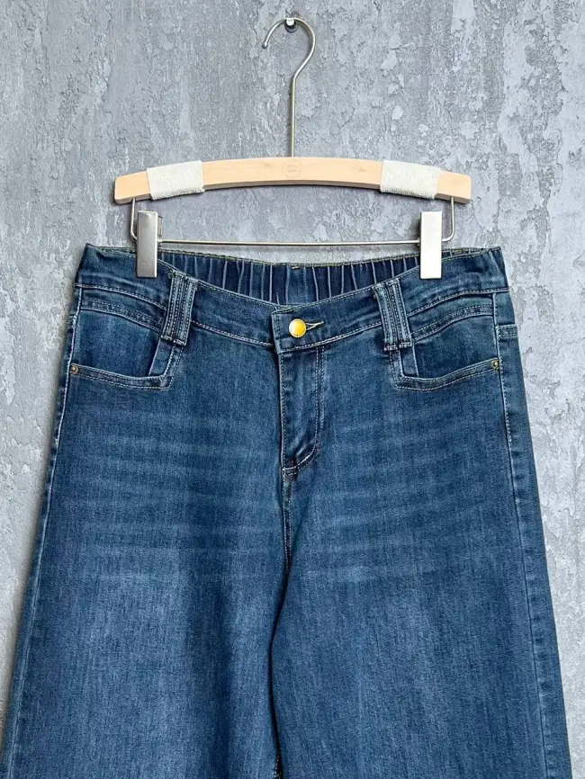 Джинсы палаццо 2506 Размеры 50-52 фото 12