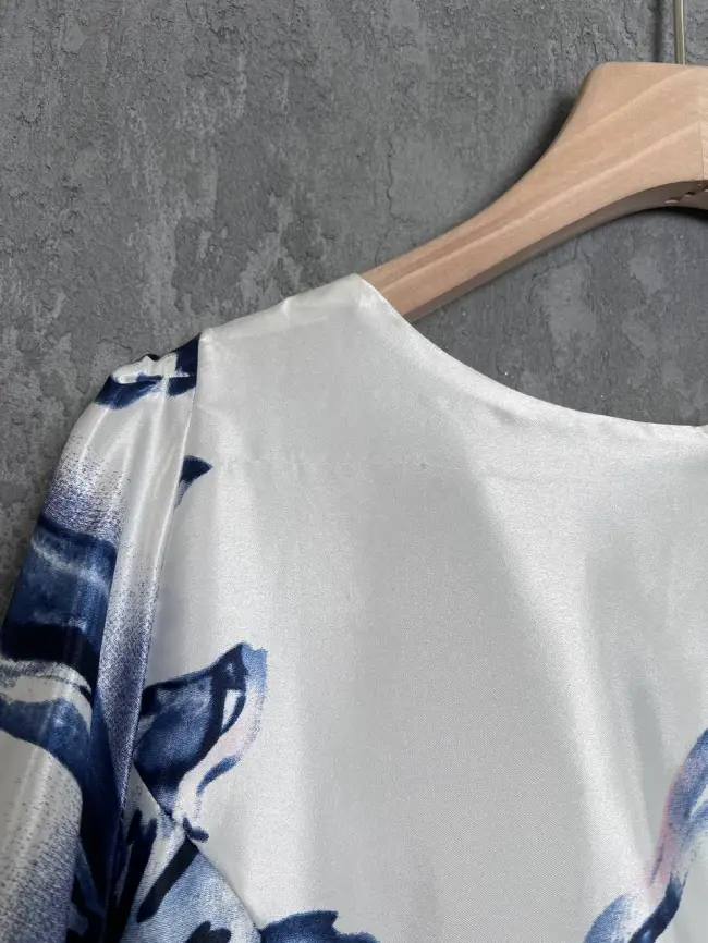 Блуза 5300 Размер 54 (синий) Уценка фото 4