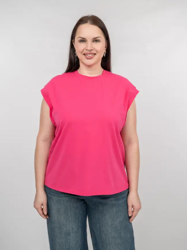 Футболка с вставкой ЭттоПлюс 0025 Размер 50-56 фото 14