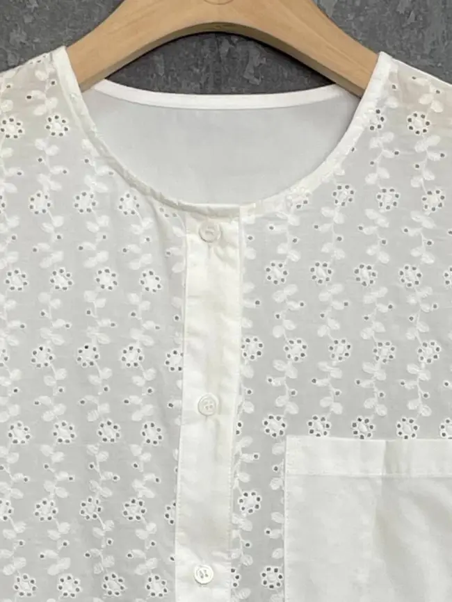 Рубашка шитье 95036 фото 7