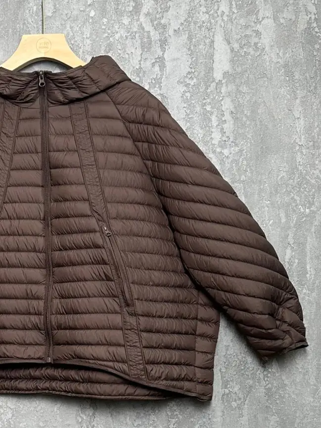 Куртка пуховая легкая 8184 Размер 48-58 фото 30