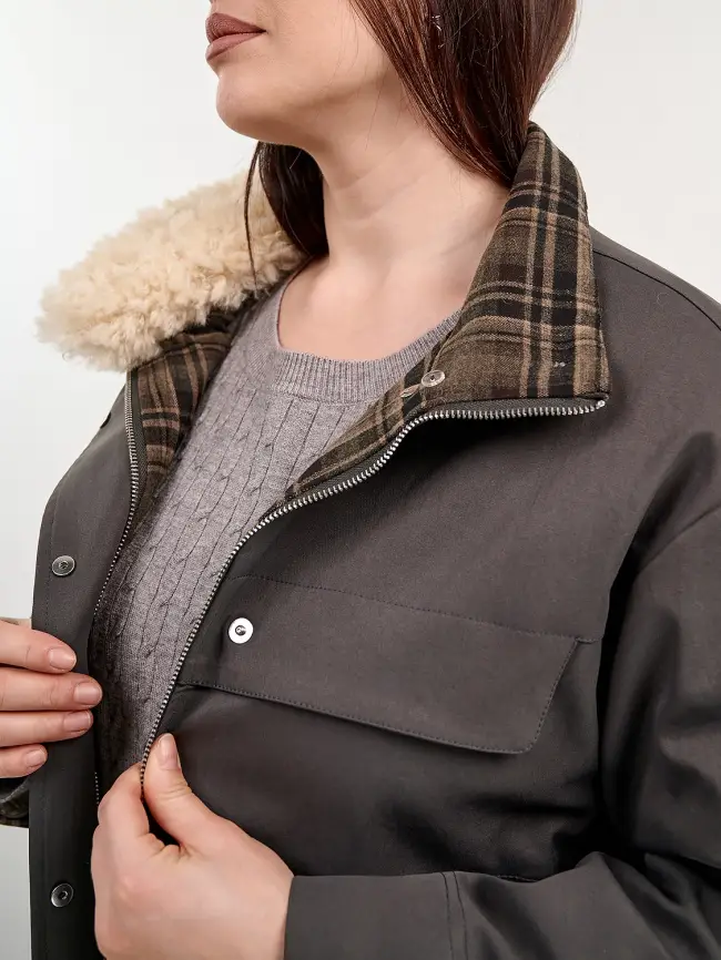 Парка 98160 Размер 50-56 фото 7