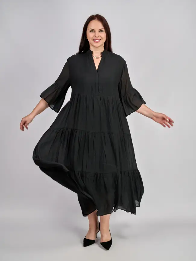 Платье ЭттоПлюс 30254 размер 52-58 фото 13