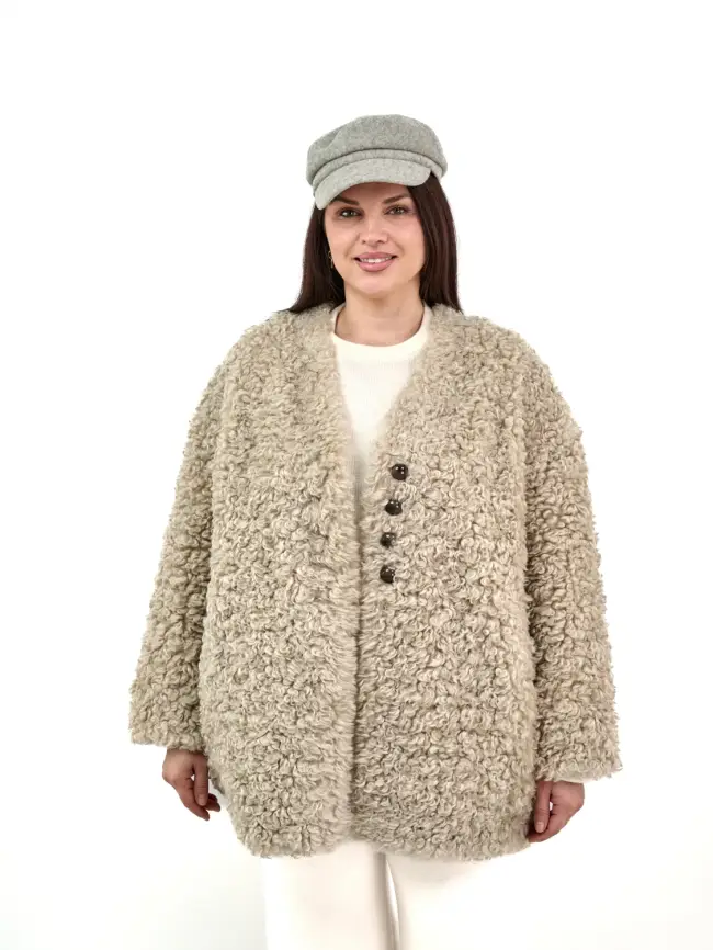 Дубленка 18925 Размер 50-58 фото 3