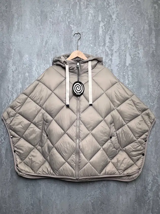 Пончо 2335 (капучино, 52-62) Уценка фото 2