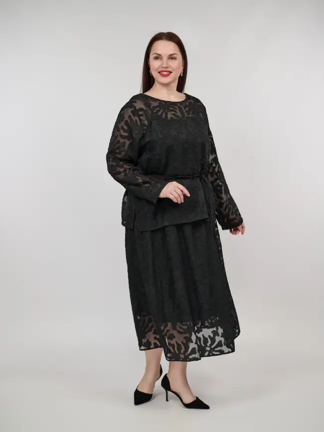 Юбка 8313 Размер 48-58 фото 4