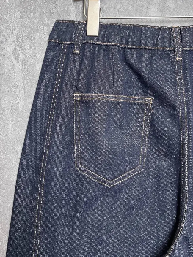 Джинсы палаццо 38785 Размеры 50-54 фото 10