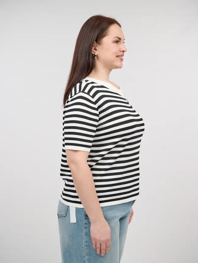 Джемпер короткий рукав 23063 размер 50- 56 фото 19