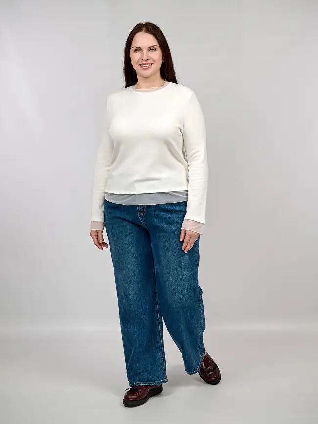 Лонгслив 25253 Размер 50-54 фото 3