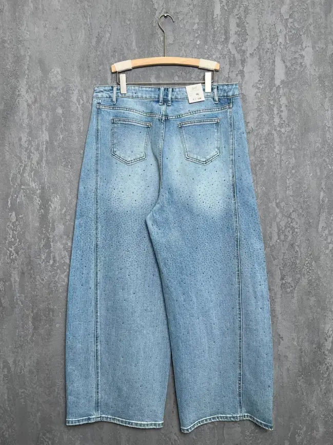 Джинсы в стразах 6788 Размеры 52-58 фото 27