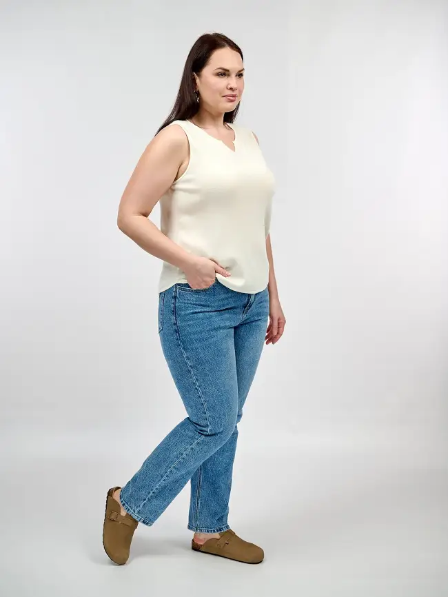 Джинсы 25266 ЭттоПлюс Размер 50-56 фото 43