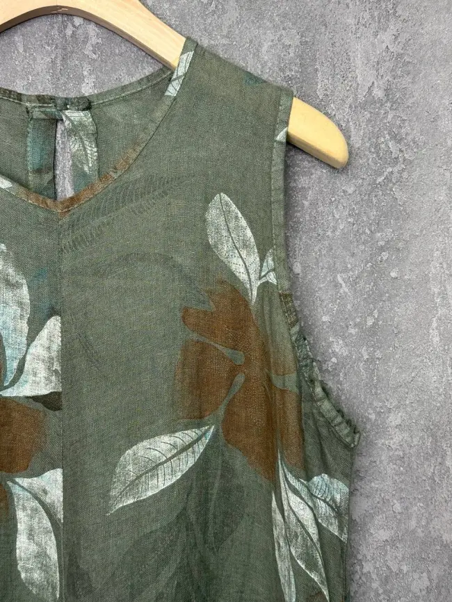 Комбинезон в цветок Италия 9493 фото 3