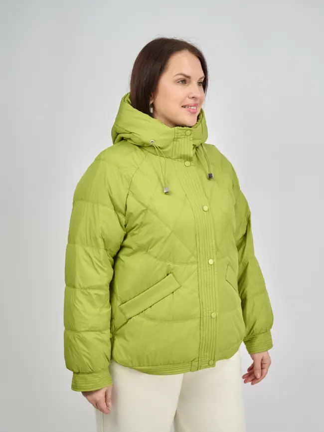 Пуховая куртка ЭттоПлюс 2553 Размер 48-52 фото 141