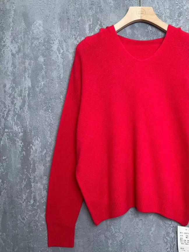 Шерстяной джемпер с капюшоном 25676 Размер 46-54 фото 22