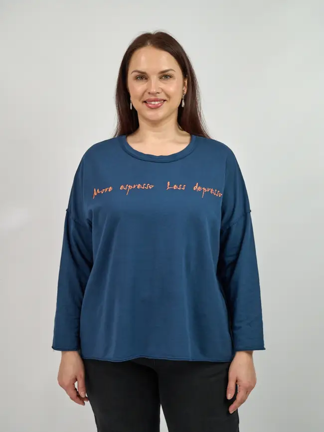 Лонгслив Италия 6422 Размер 50-58 фото 13