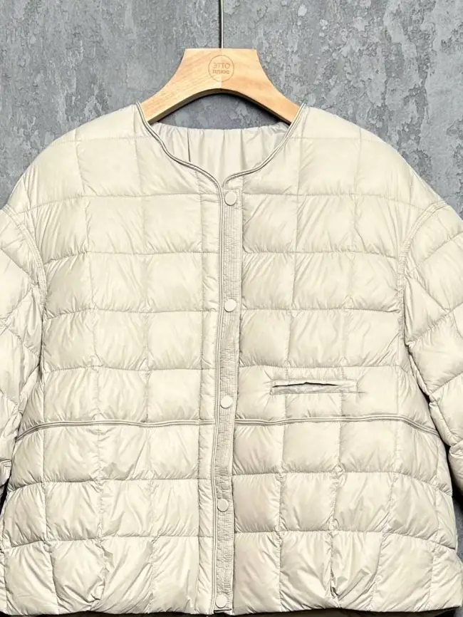 Куртка пух легкая размер 44-52 8176 фото 27