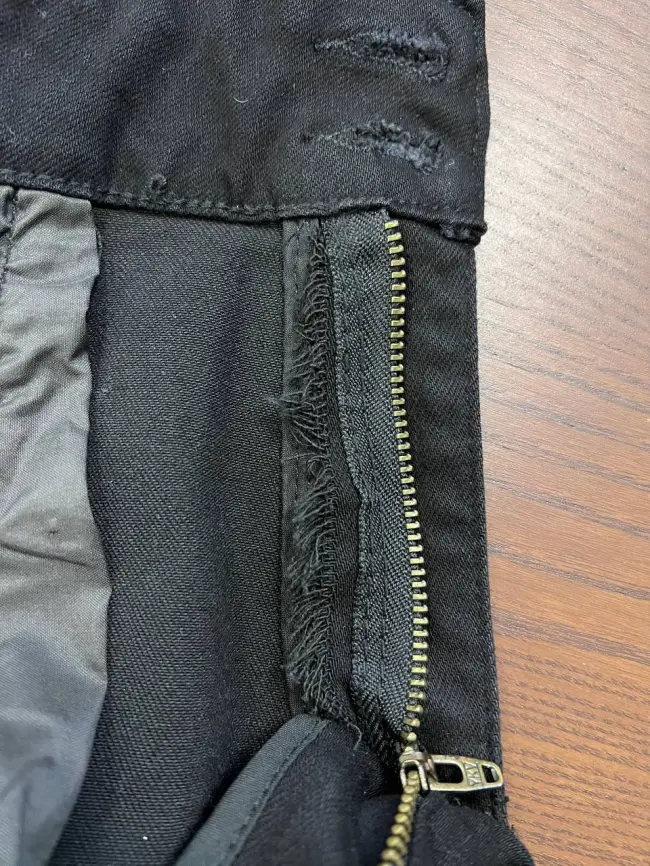 Джинсы клеш Бэст 36025 (черный, 6XL) Уценка Размер 50-54 фото 2