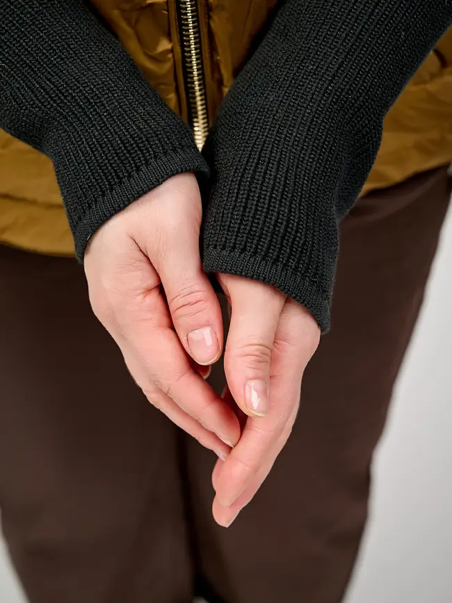 Куртка с трикотажным рукавом 6560 фото 29