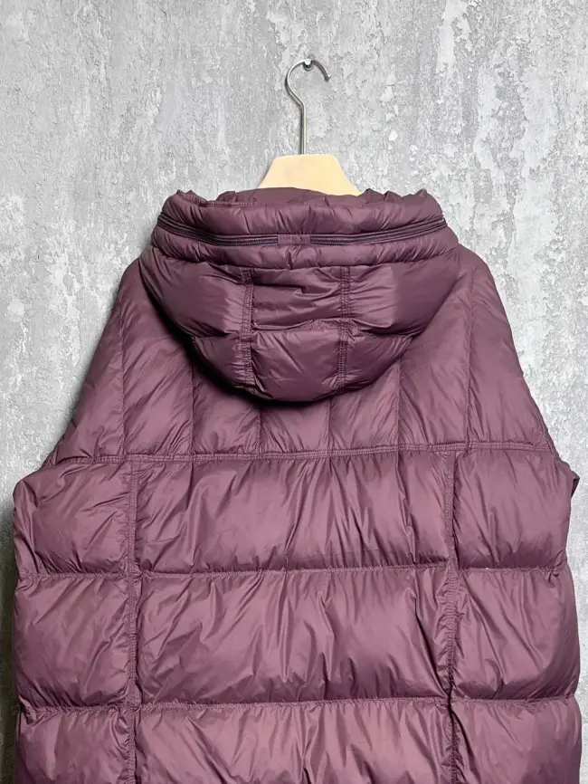 Пуховое пальто 870 Размер 48-54 фото 20