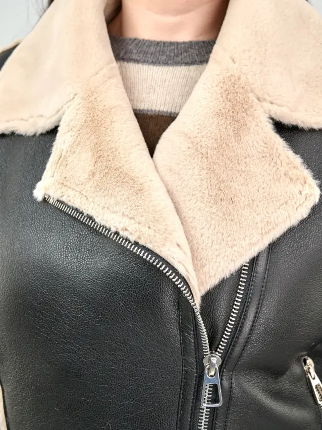 Дубленка авиатор 12105 Размер 46-52 фото 14