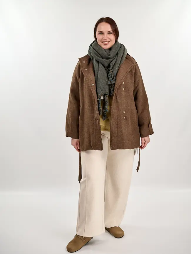 Пальто 95111 Размер 48-50 фото 11