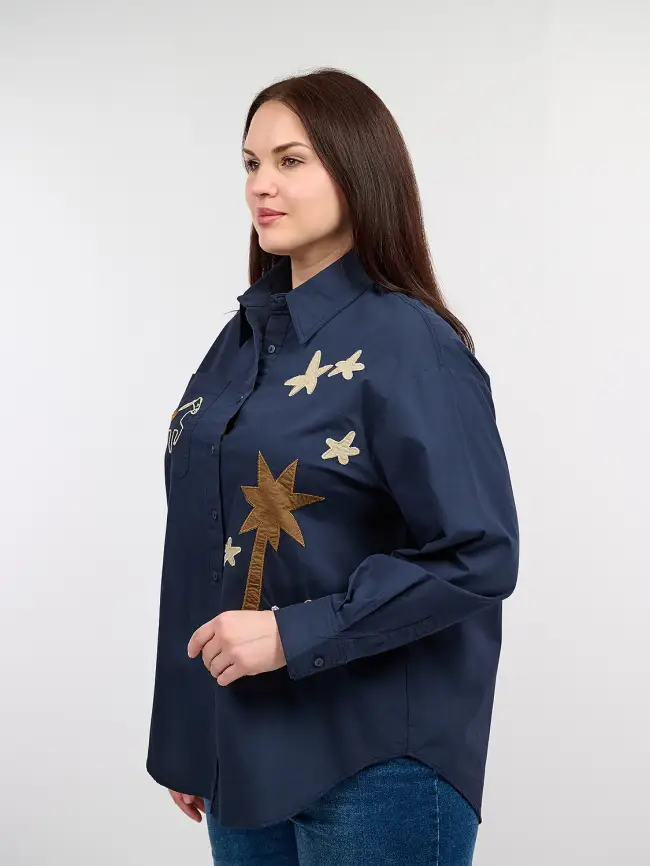 Рубашка 9115 Размер 48-56 фото 9