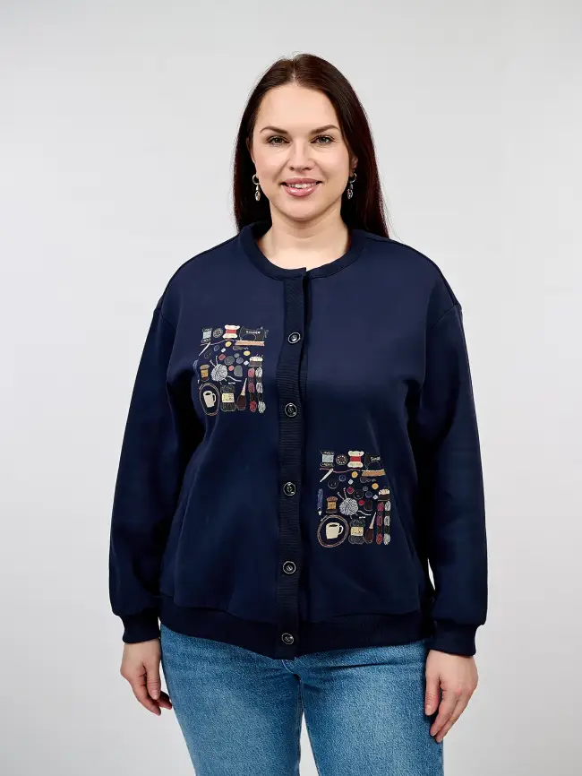 Кардиган 9129-1 Размер 50-58 фото 8