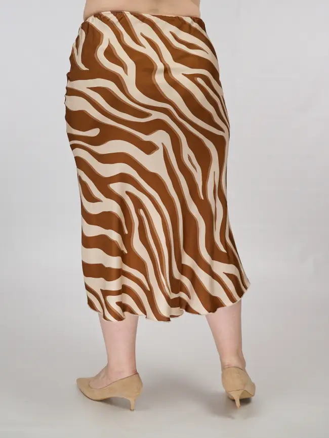 Юбка атлас (зебра) в цветах 52-54. фото 7