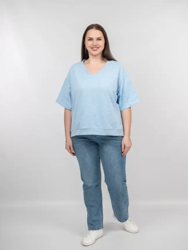 Джинсы 25266 ЭттоПлюс Размер 50-56 фото 18