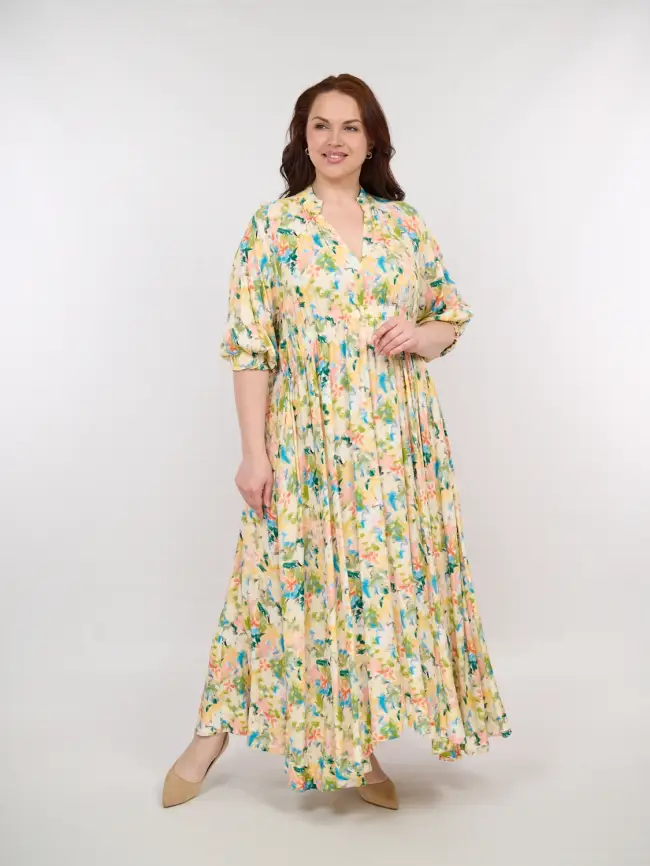 Платье ЭттоПлюс 32113 размер 54- 58 фото 1