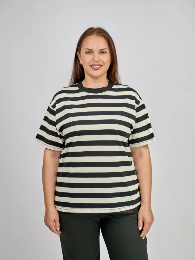 Футболка в полоску 25999 фото 5