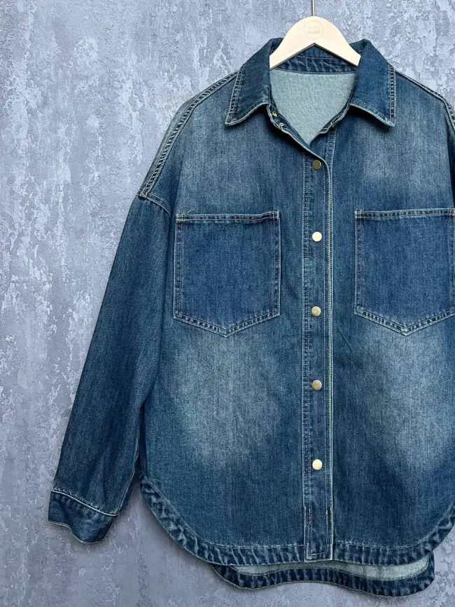 Куртка джинсовая 65227 Размер 48-56 фото 31