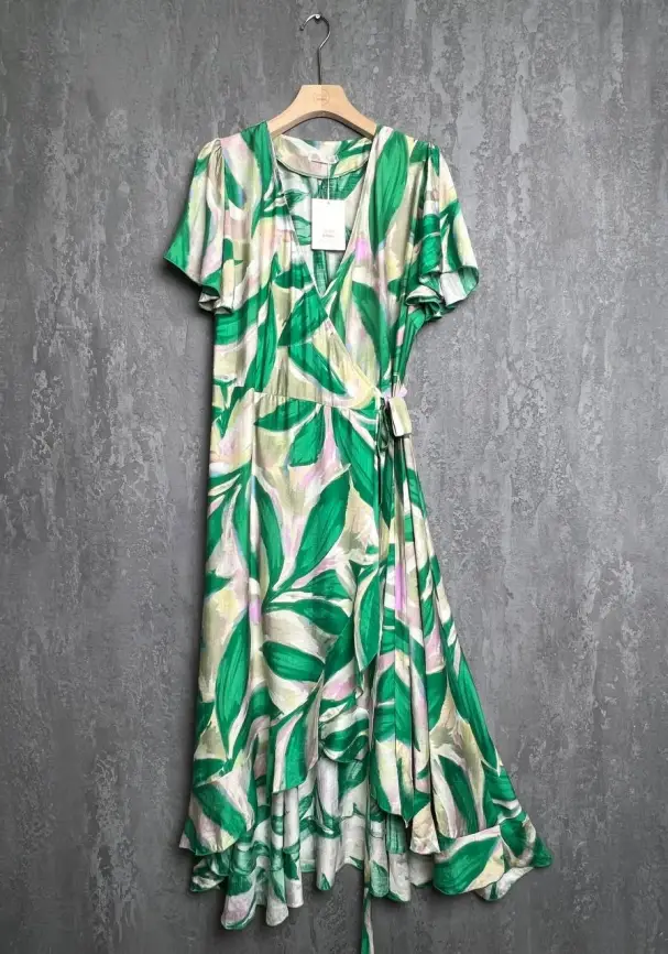 Платье на запахе ЭттоПлюс 044 размеры 48 - 58 фото 12