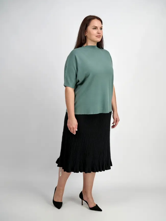 Джемпер короткий рукав ЭттоПлюс 707 Размер 50-58 фото 34