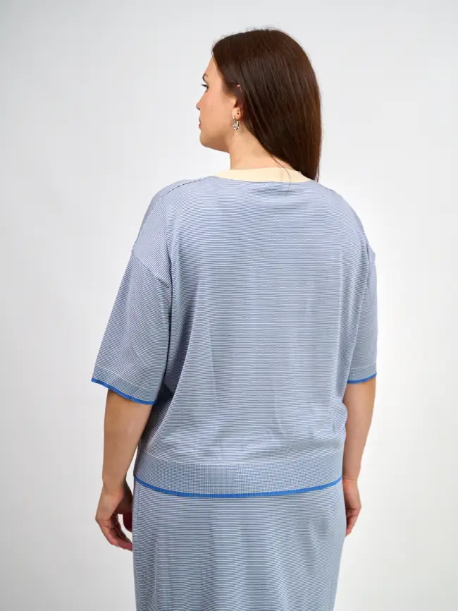 Джемпер облегченный ЭттоПлюс 25415 фото 31