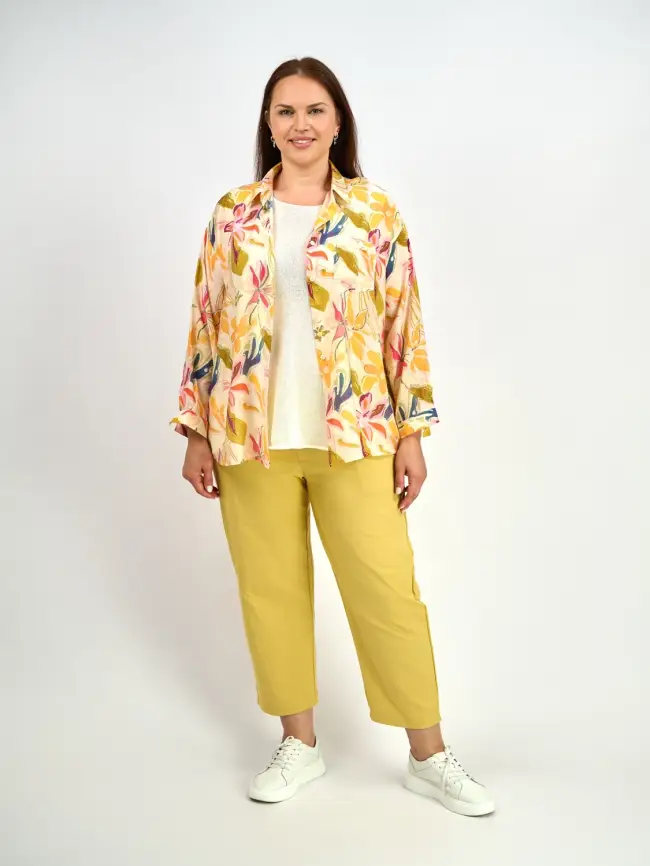 Брюки размеры 48-58 ЭттоПлюс 0021-1 фото 6