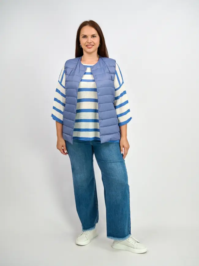 Джинсы палаццо 888 Размеры 50-58 фото 4